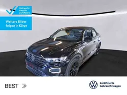 Deep black perleffekt/schwarz Gebraucht 2021 VW T-Roc Cabriolet Style Cabrio | 25.499 € (Fairer Preis)