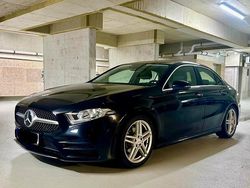 Schwarz Gebraucht 2020 Mercedes A180 AMG line Limousine | 25.000 € (Fairer Preis)