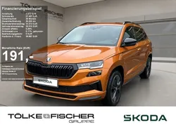 Orange Neu 2025 Skoda Karoq SportLine SUV | 39.887 € (Teuer)
