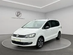 Pure white Gebraucht 2019 VW Sharan IQ Drive Van / Kleinbus | 20.990 € (Fairer Preis)