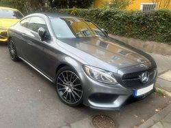 Grau Gebraucht 2017 Mercedes C200 AMG line Coupé | 21.500 € (Fairer Preis)