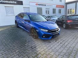 Brilliant sporty blue m. Gebraucht 2018 Honda Civic Elegance Limousine | 15.990 € (Fairer Preis)