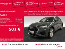G3 nanograu metallic (metallic) Gebraucht 2022 Audi Q3 Sport SUV | 29.450 € (Fairer Preis)