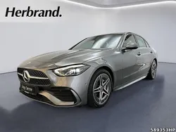 Metalliclack selenitgrau Gebraucht 2024 Mercedes C220 AMG Limousine | 41.790 € (Fairer Preis)
