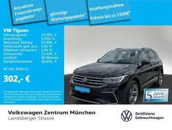 Deep black perleffekt Gebraucht 2023 VW Tiguan R-line SUV | 35.391 € (Guter Preis)