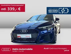 Blau Gebraucht 2022 Audi A3 Sportback e-tron S-Line Limousine | 27.730 € (Guter Preis)