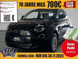 Onyx schwarz Gebraucht 2021 Fiat 500e Action Kleinwagen | 11.490 € (Fairer Preis)