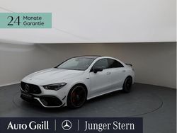 Digitalweiss metallic Gebraucht 2022 Mercedes CLA45 AMG AMG Coupé | 55.820 € (Teuer)