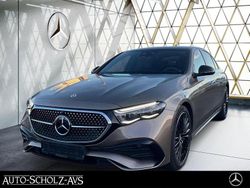 Metalliclack samtbraun Gebraucht 2025 Mercedes E200 AMG Limousine | 56.300 € (Superpreis)