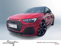 Progressivrot metallic Gebraucht 2024 Audi A1 Sportback S-Line Kleinwagen | 33.290 € (Teuer)