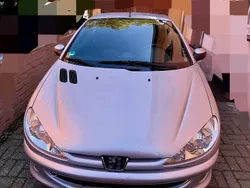 Silber Gebraucht 2004 Peugeot 206 CC Cabrio | 1.050 € (Guter Preis)