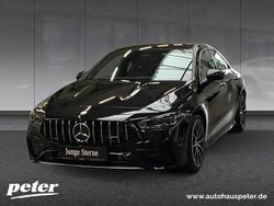 Metalliclack kosmosschwarz Gebraucht 2024 Mercedes CLA35 AMG Premium Coupé | 47.810 € (Fairer Preis)