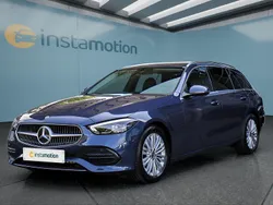 Blau Gebraucht 2024 Mercedes C220 Kombi | 40.099 € (Fairer Preis)