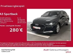 Grau Gebraucht 2024 Audi A3 Sportback Advanced Limousine | 35.780 € (Fairer Preis)