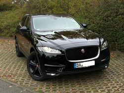 Schwarz Gebraucht 2017 Jaguar F-Pace Portfolio SUV | 22.999 € (Fairer Preis)