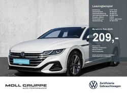 Oryxweiß perlmutteffekt (metallic) Gebraucht 2024 VW Arteon R-line Kombi | 32.940 € (Superpreis)