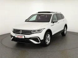 Pure white Gebraucht 2022 VW Tiguan Allspace Life SUV | 37.950 € (Fairer Preis)