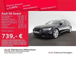 Firmamentblau metallic Gebraucht 2022 Audi S6 Ambiente Kombi | 60.546 € (Etwas zu teuer)