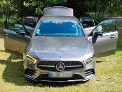 Grau Gebraucht 2019 Mercedes A200 AMG line Limousine | 25.000 € (Fairer Preis)