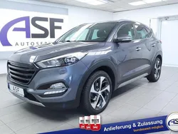 Grau Gebraucht 2017 Hyundai Tucson Premium SUV | 16.970 € (Guter Preis)