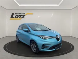 Keine angabe aquamarinblau Gebraucht 2021 Renault Zoe Intens Kleinwagen | 18.990 € (Teuer)