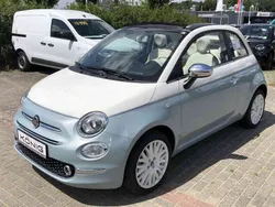 Gelato weiss / tau grün Gebraucht 2024 Fiat 500C Collezione Cabrio | 19.998 € (Teuer)