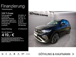 Schwarz Gebraucht 2024 VW T-Cross Style SUV | 24.980 € (Fairer Preis)