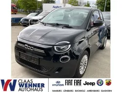 Onyx schwarz) (schwarz Gebraucht 2022 Fiat 500e Action Kleinwagen | 15.990 € (Teuer)