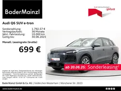 Grau Gebraucht 2024 Audi Q6 e-tron Ambiente SUV | 63.830 € (Guter Preis)