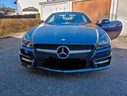 Blau Gebraucht 2012 Mercedes SLK200 AMG line Cabrio | 18.700 € (Guter Preis)