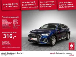 Navarrablau metallic Gebraucht 2024 Audi Q3 Sportback S-Line SUV | 38.940 € (Superpreis)