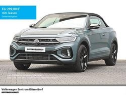 Petroleum blue metallic schwar Neu 2025 VW T-Roc Cabriolet R-line Cabrio | 38.970 € (Superpreis)