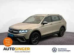 Ivory silver metallic Gebraucht 2024 VW Tiguan Allspace Life SUV | 38.950 € (Guter Preis)