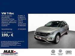 Silber Gebraucht 2024 VW T-Roc Style SUV | 26.889 € (Superpreis)