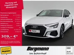 Weiss / gletscherweiss Gebraucht 2022 Audi A3 Sportback e-tron S-Line Limousine | 30.994 € (Etwas zu teuer)