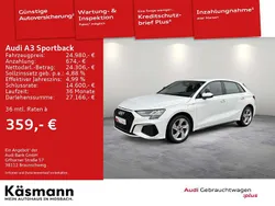 Ibisweiß Gebraucht 2021 Audi A3 e-tron S-Line Kleinwagen | 24.980 € (Fairer Preis)