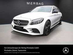 Polarweiß Gebraucht 2020 Mercedes C300 AMG line Kombi | 27.690 € (Etwas zu teuer)