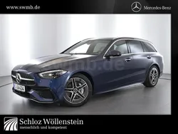 Blau Gebraucht 2025 Mercedes C180 AMG Kombi | 44.870 € (Teuer)