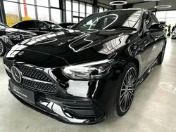 Obsidianschwarz metalliclack Gebraucht 2022 Mercedes C300 AMG Limousine | 46.900 € (Etwas zu teuer)