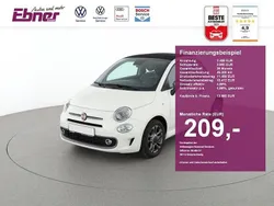 Schwarz Gebraucht 2020 Fiat 500C Sport Cabrio | 13.880 € (Fairer Preis)