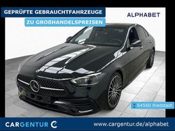 Obsidianschwarz Gebraucht 2022 Mercedes C300 AMG line Limousine | 37.697 € (Teuer)