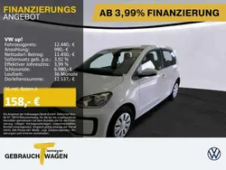 Weiß Gebraucht 2022 VW up! move up! Kleinwagen | 12.440 € (Fairer Preis)