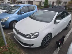 Weiß Gebraucht 2014 VW Golf Cabriolet Cabrio | 13.500 € (Teuer)