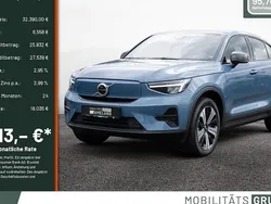 Blau Gebraucht 2022 Volvo EC40 Plus SUV | 32.390 € (Guter Preis)