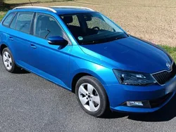 Blau Gebraucht 2015 Skoda Fabia Style Kombi | 7.890 € (Guter Preis)
