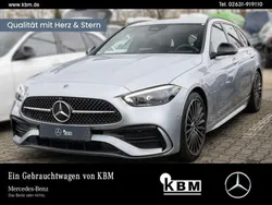lack hightechsilber Gebraucht 2024 Mercedes C200 AMG Kombi | 51.480 €
