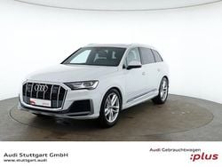 Gletscherweiß metallic Gebraucht 2022 Audi Q7 S-Line SUV | 58.940 € (Superpreis)