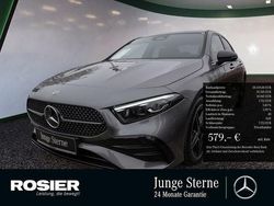 Grau / mountaingrau (metallic) Gebraucht 2024 Mercedes A220 Advanced Plus Limousine | 38.559 € (Etwas zu teuer)