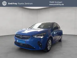 Voltaik blau metallic/dach karbo Gebraucht 2023 Opel Corsa Elegance Limousine | 16.950 € (Fairer Preis)