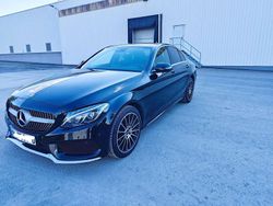 Schwarz Gebraucht 2016 Mercedes C200 AMG line Limousine | 17.000 € (Teuer)